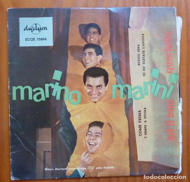 Discos de vinilo: MARINO MARINI / COME PRIMA+3/ 1958 / EP - Foto 1