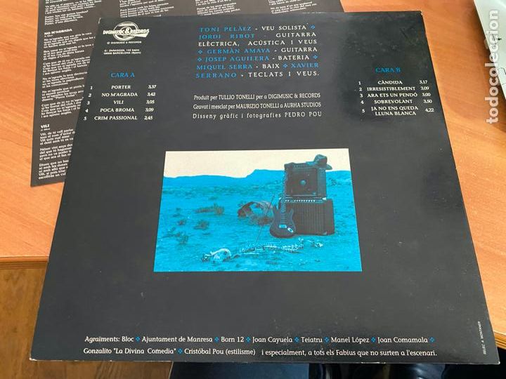 Discos de vinilo: FABIOUS CATA (POCA BROMA) LP ESPA&Ntilde;A 1992 (B-54) - Foto 4