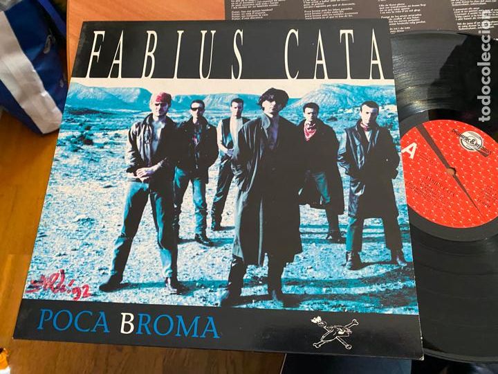 Discos de vinilo: FABIOUS CATA (POCA BROMA) LP ESPA&Ntilde;A 1992 (B-54) - Foto 3