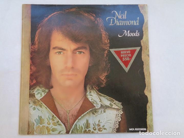 Discos de vinilo: DISCO LP DE VINILO DE NEIL DIAMOND : MOODS . MCA 1977 - Foto 1
