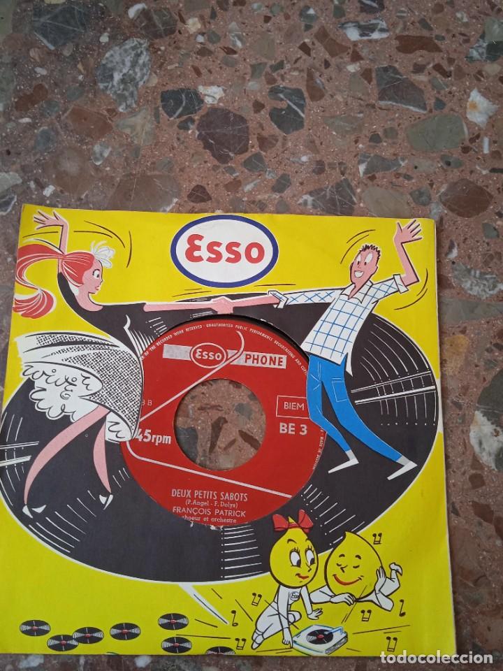 Discos de vinilo: Vinilo de 45 con publicidad de esso - Foto 1