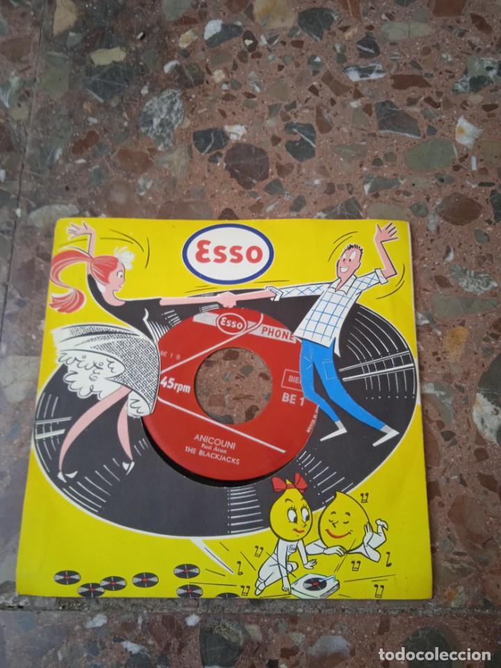 Discos de vinilo: Vinilo de 45 con publicidad de esso - Foto 1