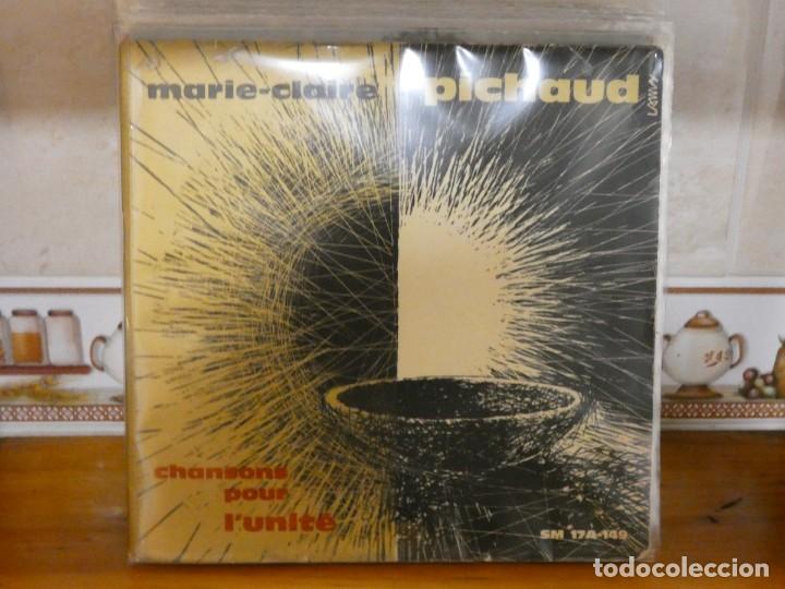 Dischi in vinile: PACC167 DISCO 7 PUlGADAS BUEN ESTADO GENERAL EP CANCION FRANCESA MINI LIBRETO MARIE-CLAIRE PICHAUD
