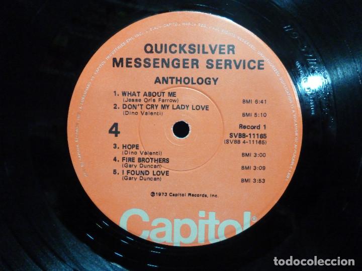 Discos de vinilo: QUICKSILVER MESSENGER SERVICE - ANTHOLOGY - Foto 12