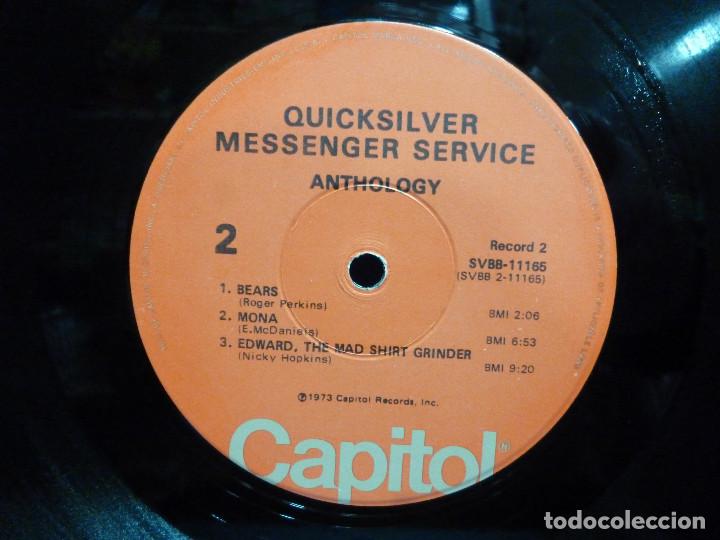 Discos de vinilo: QUICKSILVER MESSENGER SERVICE - ANTHOLOGY - Foto 18