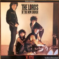 Discos de vinilo: THE LORDS OF THE NEW CHURCH : M-STYLE [I.R.S. - ESP 1984] 12”. Lote 334773493