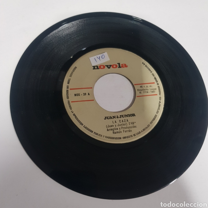 Discos de vinilo: SMV 140 Juan y Junior-SOLO MINI VINILO - Foto 1