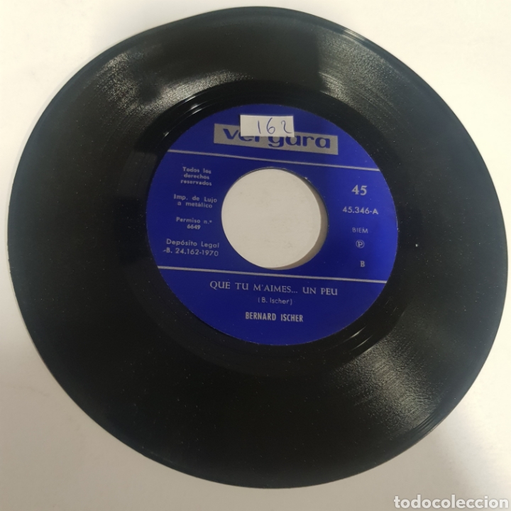 Discos de vinilo: SMV 162 Bernard Ischer -SOLO MINI VINILO - Foto 1