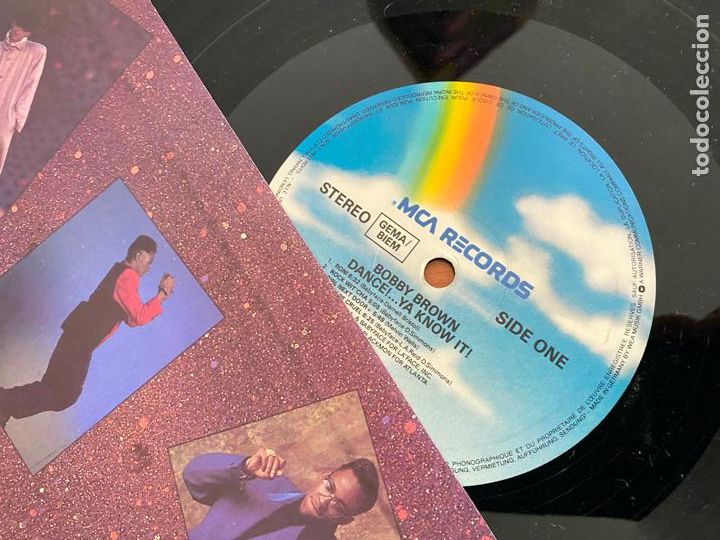 Discos de vinilo: BOBBY BROWN (DANCE YA KNOW IT) LP GERMANY 1989 - Foto 2