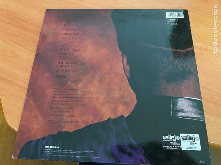 Discos de vinilo: BOBBY BROWN (DANCE YA KNOW IT) LP GERMANY 1989 - Foto 3