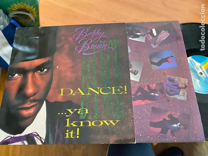 Discos de vinilo: BOBBY BROWN (DANCE YA KNOW IT) LP GERMANY 1989 - Foto 1