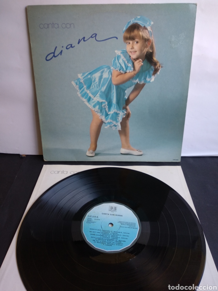 Vinyl records: *CANTA CON DIANA. SPAIN. BELTER. 1982