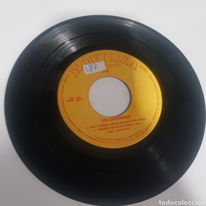 Discos de vinilo: SMV 187 los Chimberos-SOLO MINI VINILO - Foto 1