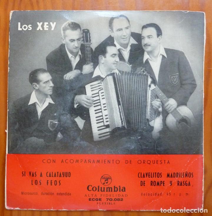 Discos de vinilo: LOS XEY / SI VAS A CALATAYUD+3 / EP - Foto 1