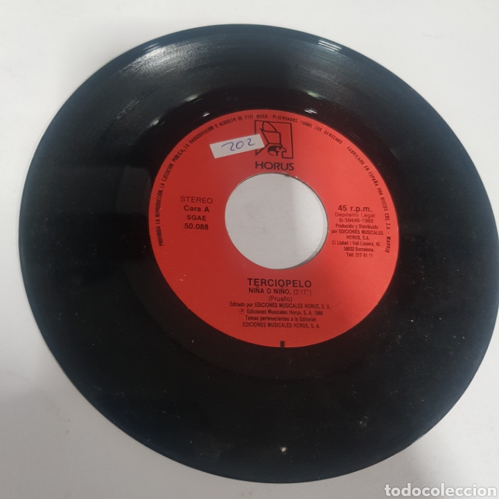 Discos de vinilo: SMV 202 terciopelo -SOLO MINI VINILO - Foto 1