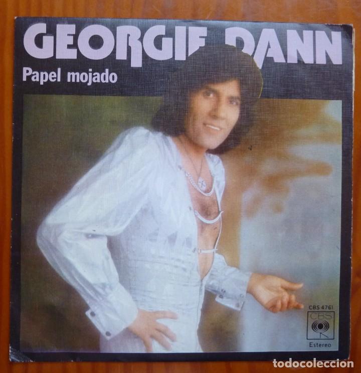 Discos de vinilo: GEORGIE DANN / PAPEL MOJADO / 1976 / SINGLE