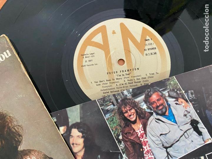 Discos de vinilo: PETER FRAMPTON (IM IN YOU) LP ESPA&Ntilde;A 1977 (B-55) - Foto 2