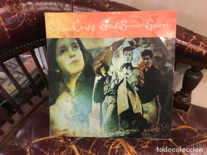 Discos de vinilo: MAXI SINGLE.  CHINA CRISIS.  SAINT SAVIOUR SQUARE. 1989 - Foto 1
