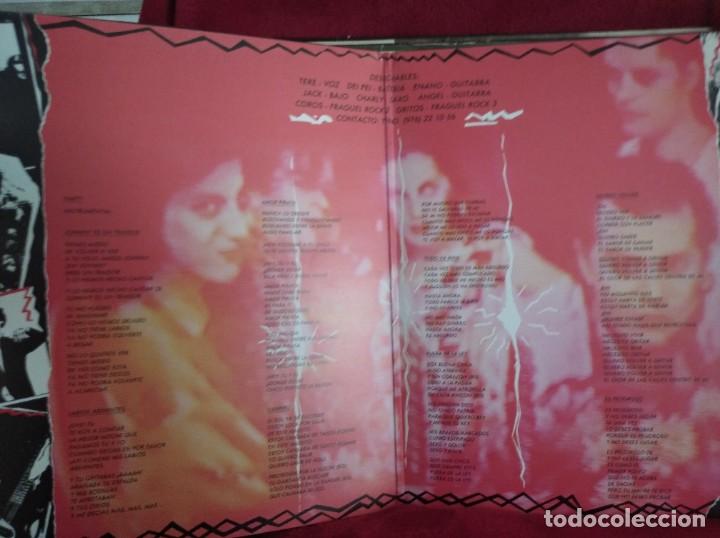 Discos de vinilo: // Desechables &ndash; Amor Pirata - interferencias 1988,gatefold - Foto 3