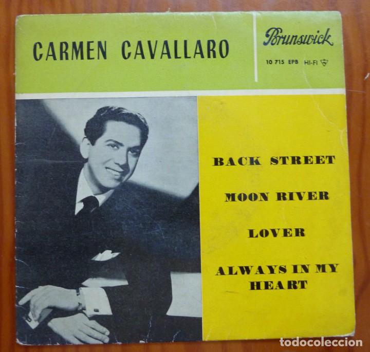 Discos de vinilo: CARMEN CAVALLARDO / BACK STREET+3 / EP - Foto 1