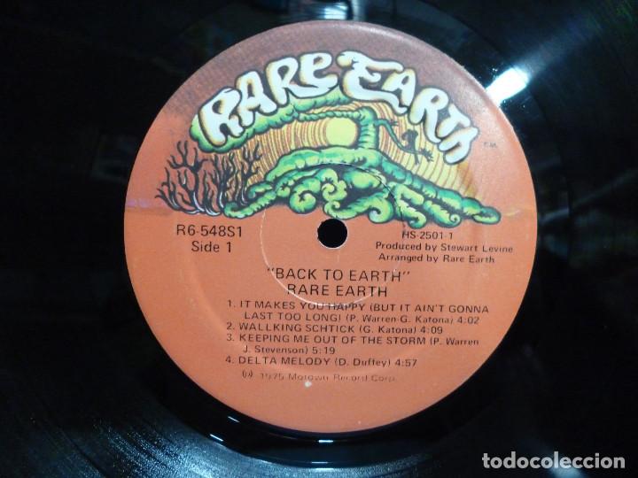 Discos de vinilo: RARE EARTH - BACK TO EARTH - Foto 6