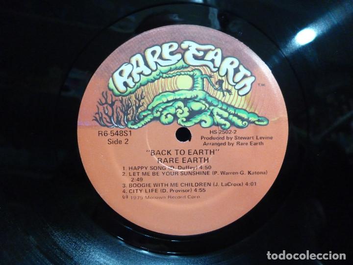 Discos de vinilo: RARE EARTH - BACK TO EARTH - Foto 8
