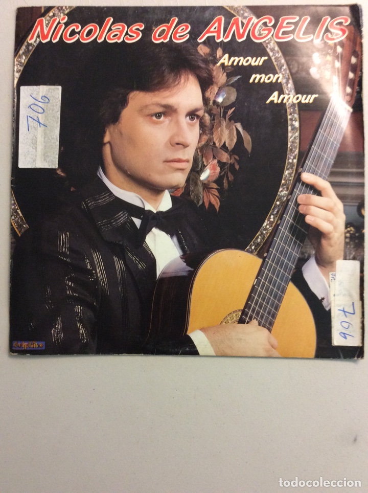 Vinyl records: Nicolas de Angelis. Amour mon amour.
