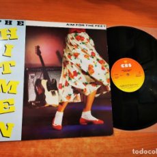 Discos de vinilo: THE HITMEN AIM FOR THE FEET LP VINILO DEL AÑO 1980 HOLANDA CONTIENE 10 TEMAS MUY RARO. Lote 334952613