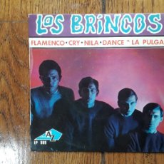Discos de vinilo: LOS BRINCOS - FLAMENCO + CRY + NILA + DANCE ”LA PULGA”