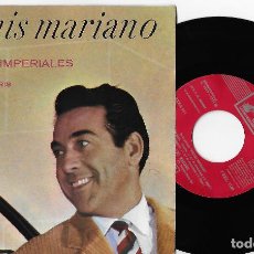 Dischi in vinile: LUIS MARIANO 7” SPAIN EP 45 VIOLETAS IMPERIALES + MILAGRO DE PARIS + 3 1958 SINGLE VINILO LATIN POP