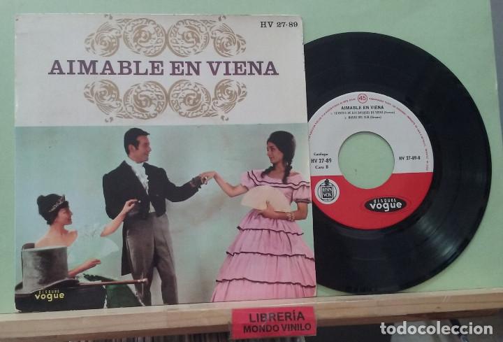 Discos de vinilo: Aimable en Viena. Disques Vogue 1962 -- EP - Foto 1