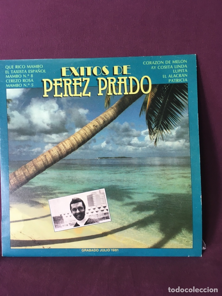 Discos de vinilo: Disco de vinilo LP &eacute;xitos de P&eacute;rez Prado - Foto 1
