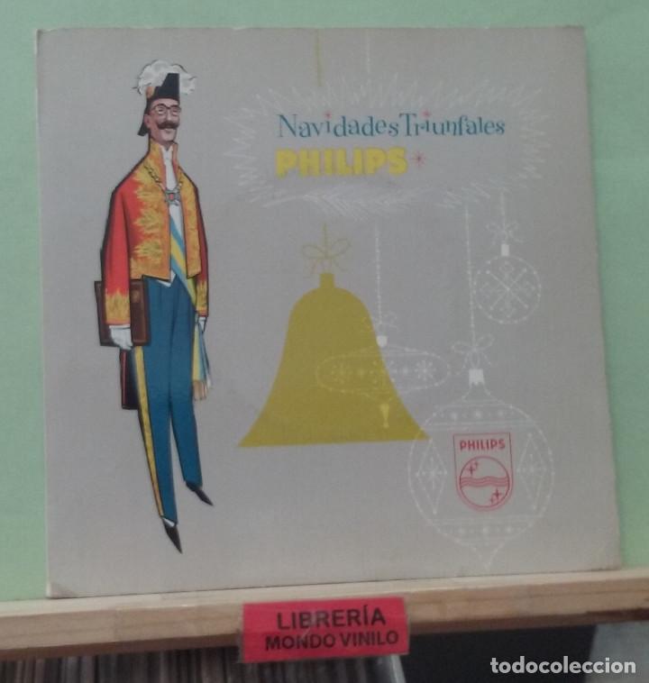 Discos de vinilo: Navidades triunfales. Philips 1962 -- EP - Foto 1