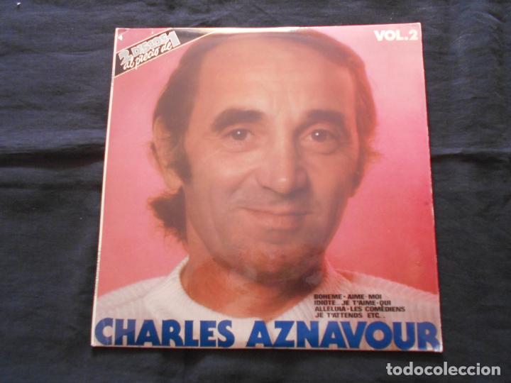 Discos de vinilo: CHARLES AZNAVOUR // DOBLE LP - Foto 1