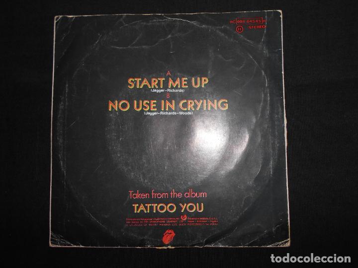 Discos de vinilo: THE ROLLING STONES // START ME UP - Foto 2
