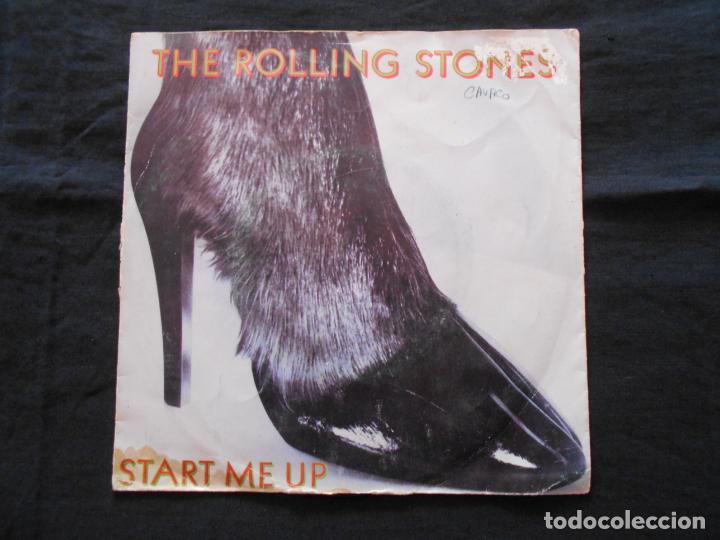 Discos de vinilo: THE ROLLING STONES // START ME UP - Foto 1