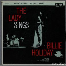Discos de vinilo: LP. BILLIE HOLIDAY. THE LADY SINGS. Lote 335017298