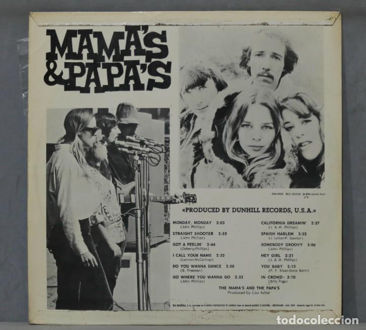 Discos de vinilo: LP. MAMA&acute;S & PAPA&acute;S. MONDAY - Foto 2