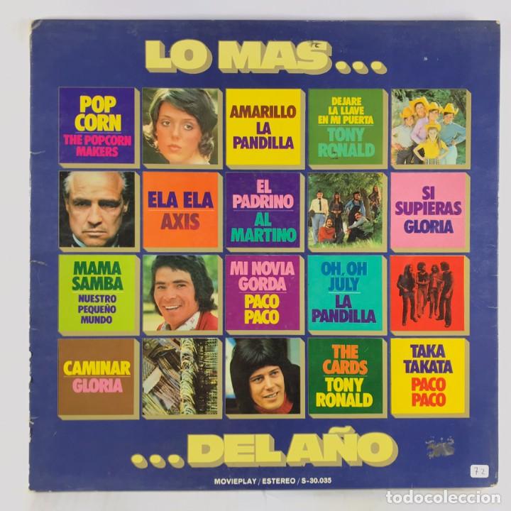 Discos de vinilo: Various &ndash; Lo Mas... Del A&ntilde;o - Vinyl, LP, Compilation, Stereo - Foto 1