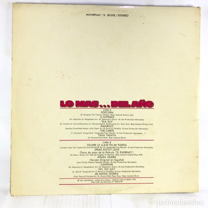 Discos de vinilo: Various &ndash; Lo Mas... Del A&ntilde;o - Vinyl, LP, Compilation, Stereo - Foto 3