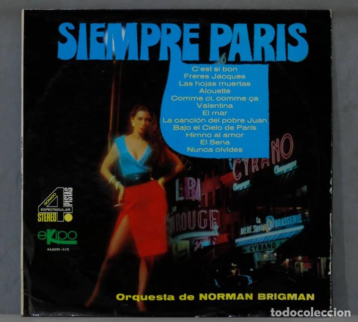 Discos de vinilo: LP. NORMAN BRIGMAN. SIEMPRE PARIS - Foto 1