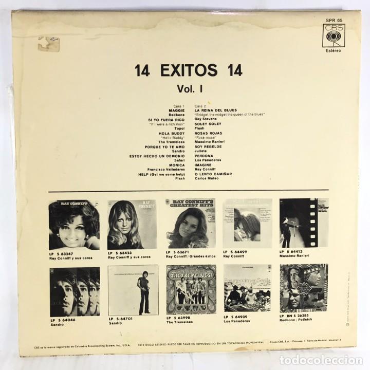 Discos de vinilo: Various &ndash; 14 &Eacute;xitos 14, Vol. 1 - Vinyl, LP, Compilation - Foto 2