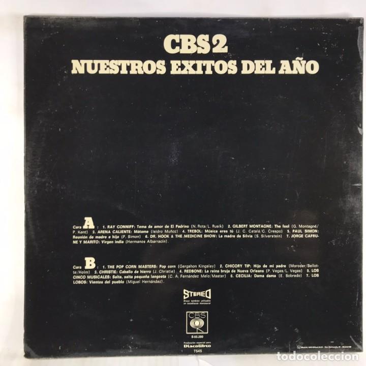 Discos de vinilo: Various &ndash; CBS 2. Nuestros &Eacute;xitos Del A&ntilde;o - Vinyl, LP, Compilation - Foto 2