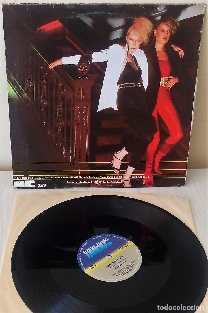 Discos de vinilo: HIGH ENERGY - MAXI BMC EDIC. BELGA - 1983 - Foto 2