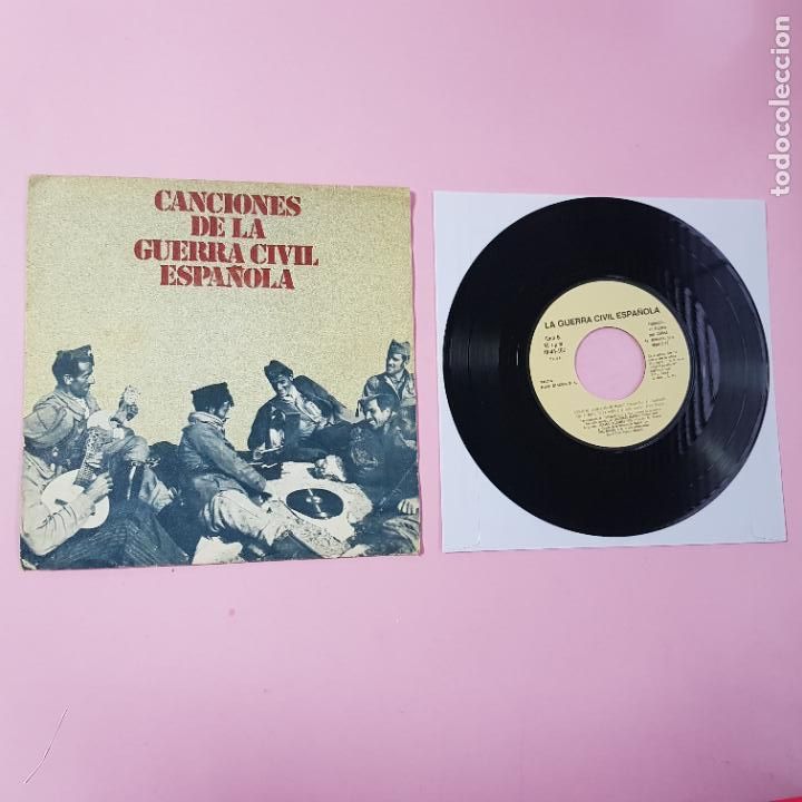 Discos de vinilo: SINGLE- CANCIONES DE LA GUERRA-1970-DIAL-EXCELENTE - Foto 1