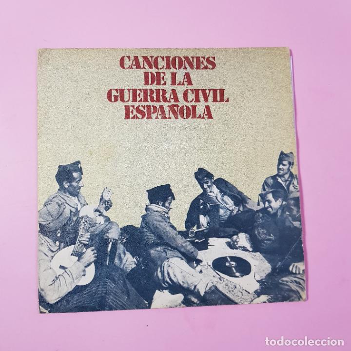 Discos de vinilo: SINGLE- CANCIONES DE LA GUERRA-1970-DIAL-EXCELENTE - Foto 4