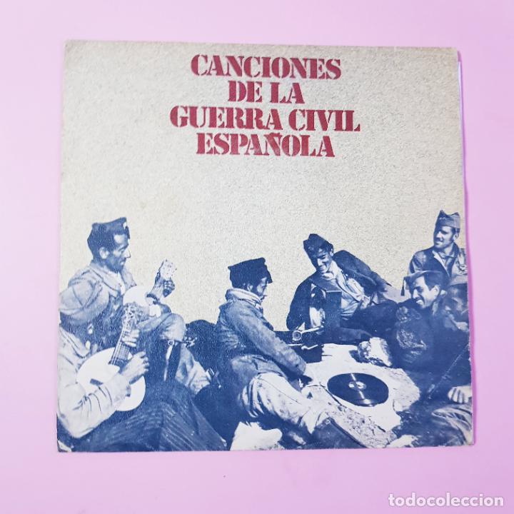 Discos de vinilo: SINGLE- CANCIONES DE LA GUERRA-1970-DIAL-EXCELENTE - Foto 3
