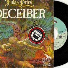 Discos de vinilo: JUDAS PRIEST. DECEIBER (VINILO SINGLE 1976)