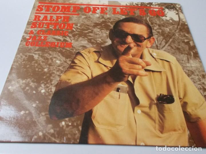 Discos de vinilo: RALPH SUTTON & CLASSIC JAZZ COLLEGIUM Stomp Off, lests go - Foto 1
