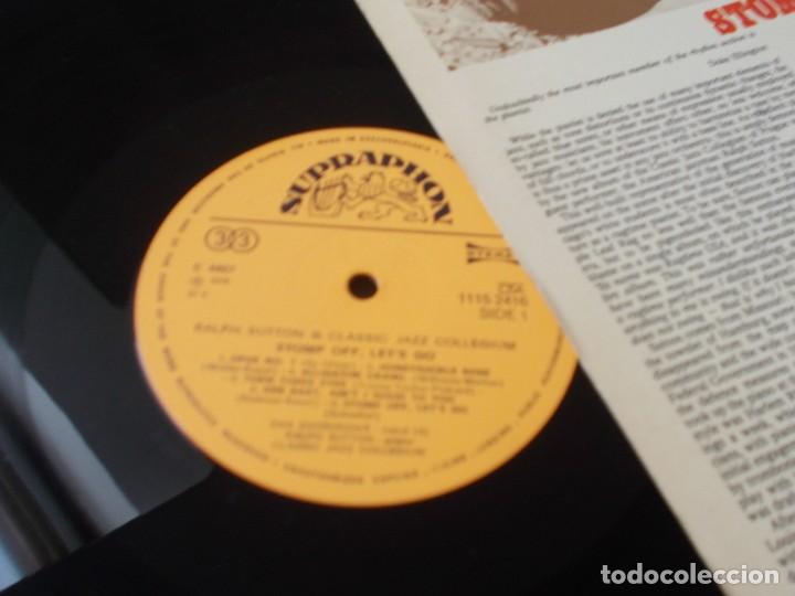 Discos de vinilo: RALPH SUTTON & CLASSIC JAZZ COLLEGIUM Stomp Off, lests go - Foto 3